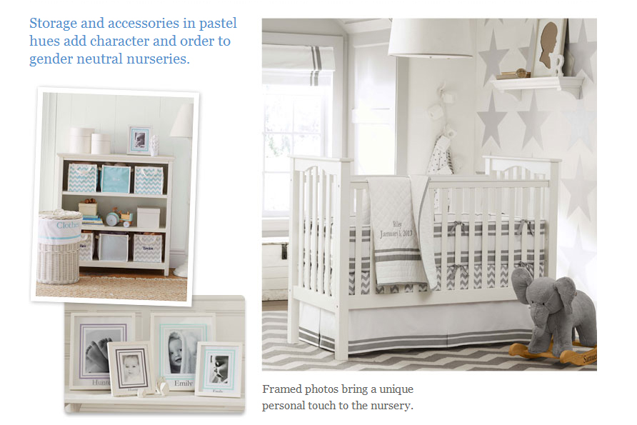 pottery barn baby nursery