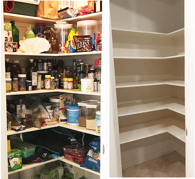 Kitchen Pantry Organizing Ideas My Pantry Makeover