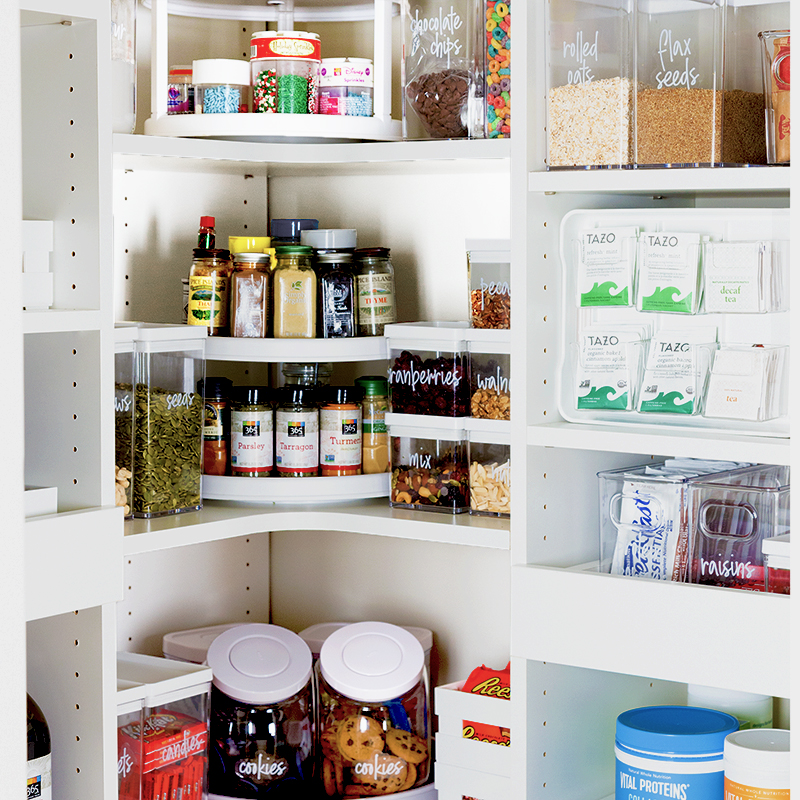 Kitchen Pantry Organization Ideas: Before and After Photos