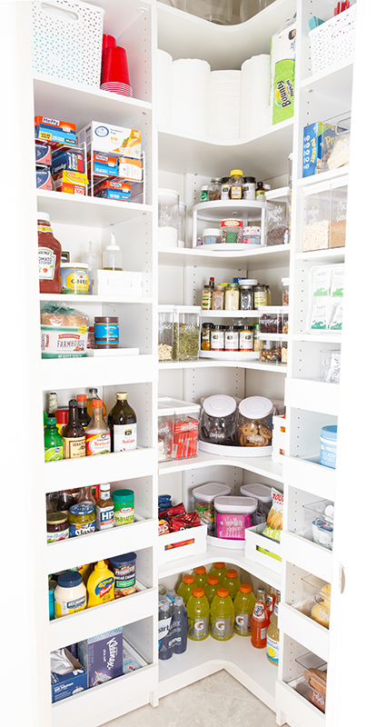 Pantry Organization Makeover with The Container Store - House Becomes Home  Interiors