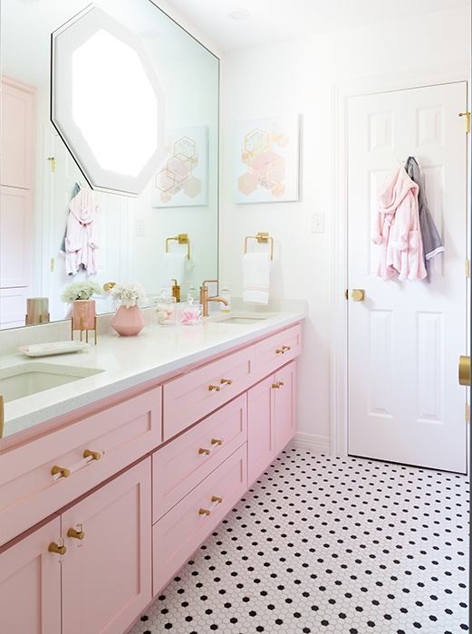 Girly Master Bathroom