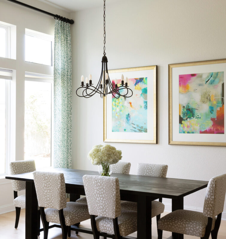 Houston interior design dining by Marker Girl
