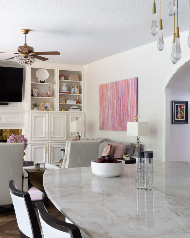 Memorial Park_Living Room Island
