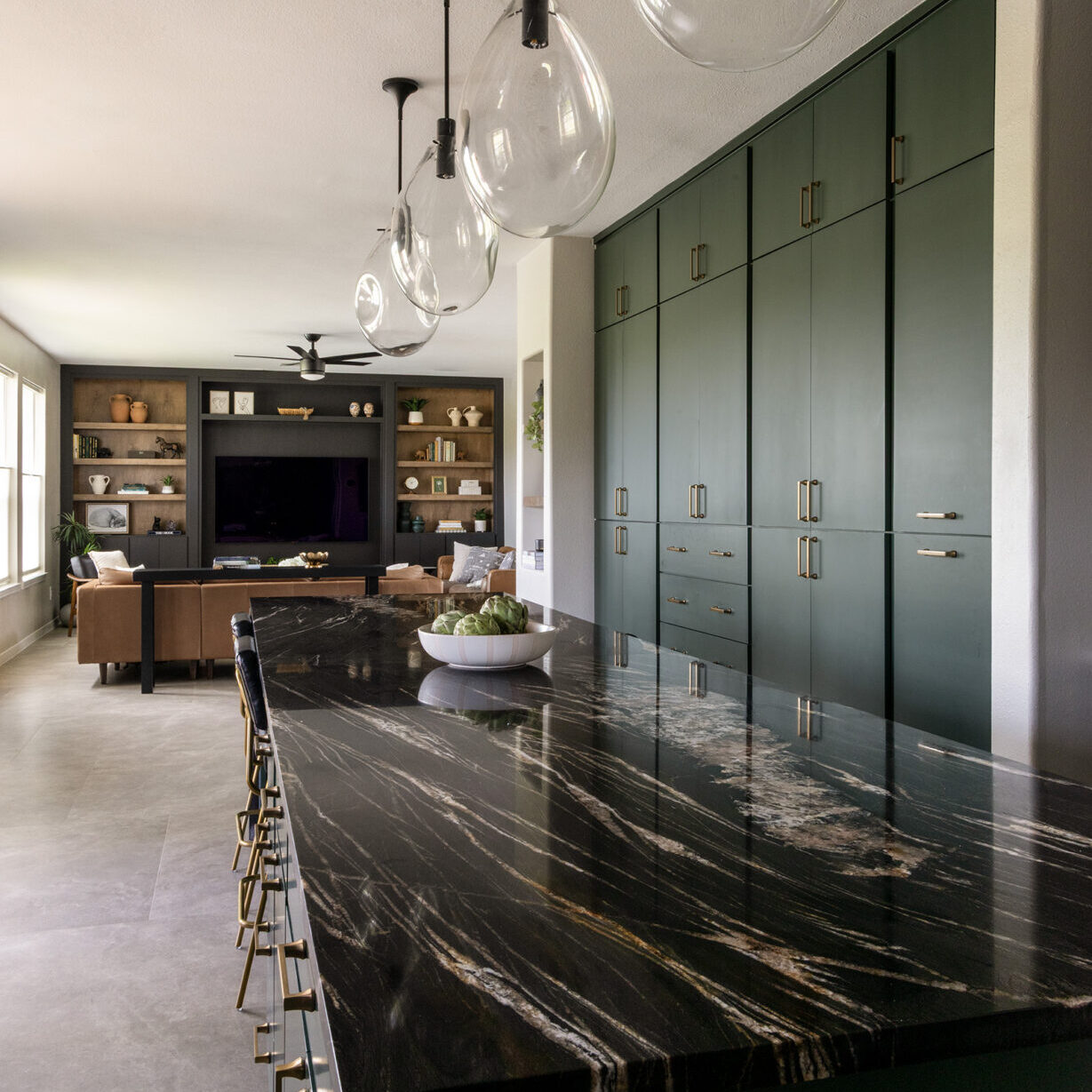 Pearland_KitchenIsland_Living